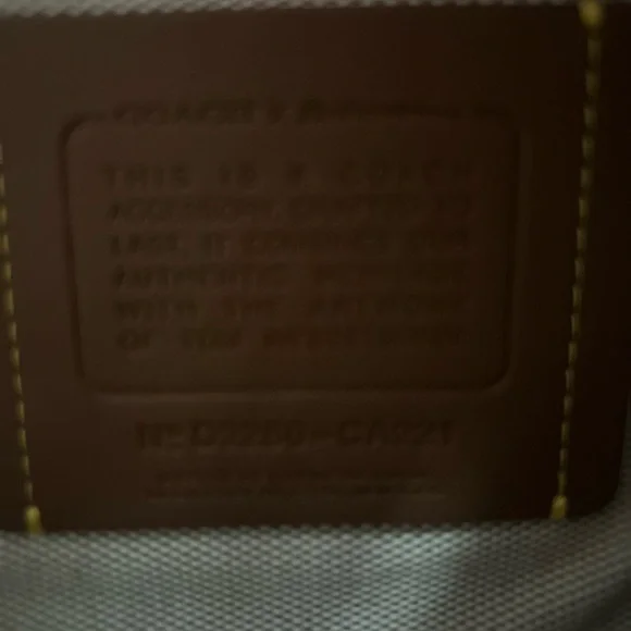 Coach X Tom Wesselmann Large Turnlock Wristlet - Picture 5 of 5